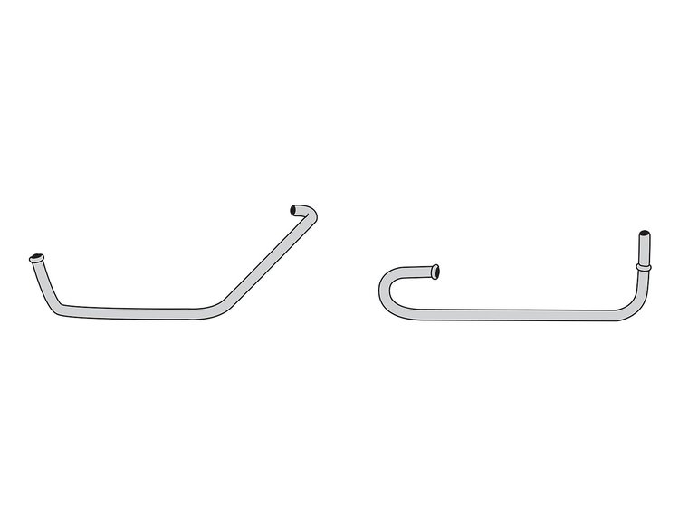 55 -56 V-8 2 BBL - Thermal Choke Tube