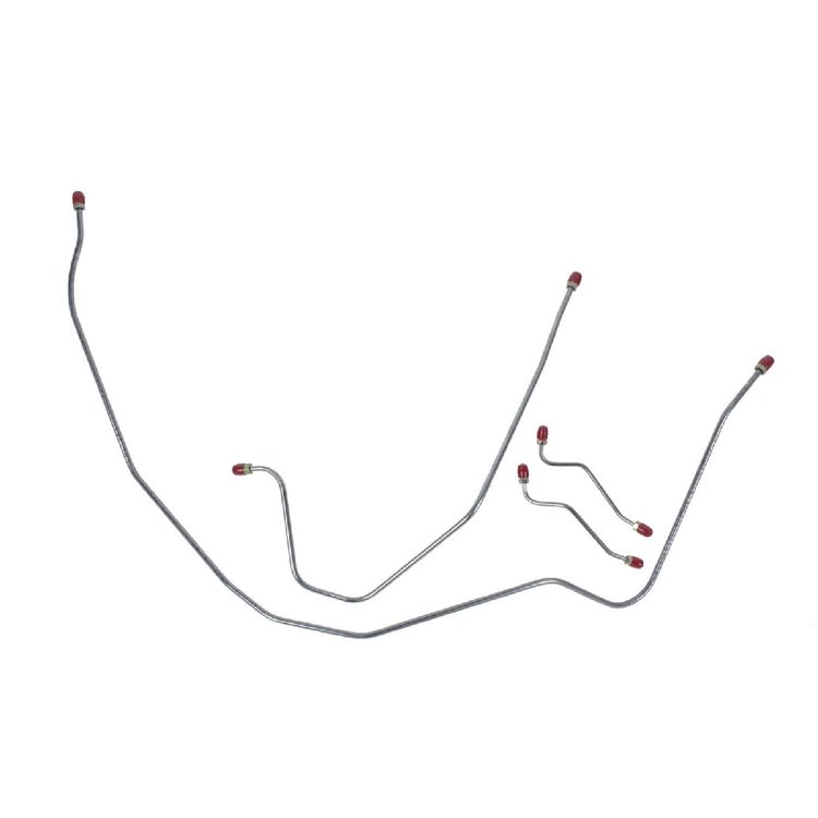 Front Brake Line Kit 1956-1957 Chevy Bel Air, Nomad Standard Drum