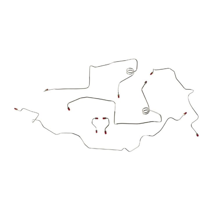 59 -61 Std. Brakes - Front Brake Line Kit 4 Pcs.