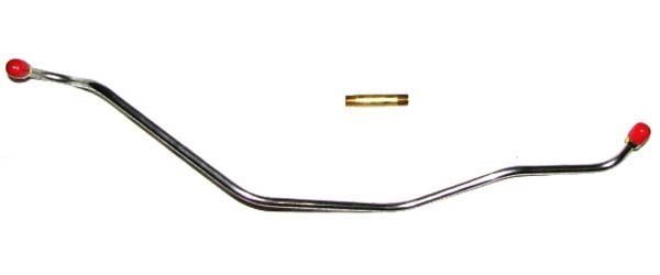 62 -64 327/250hp - Fuel Pump to Carb. Line - Stainless 2 Pcs.
