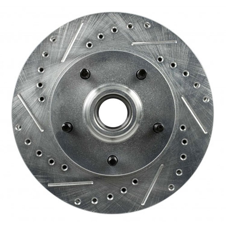 Front Disc Brake Rotor Drilled/Slotted