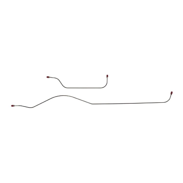 51 -52 All Cars - Rear Axle Brake Lines 2 Pcs.