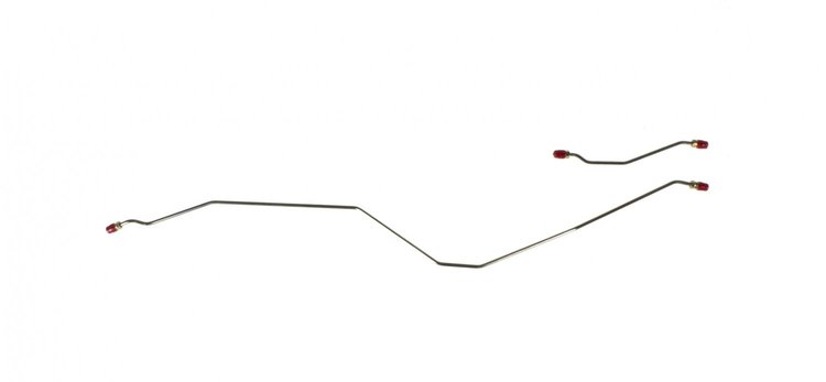 58 All Cars Rear Disc Conversion - Rear Axle Brake Lines 2 Pcs. Stainless