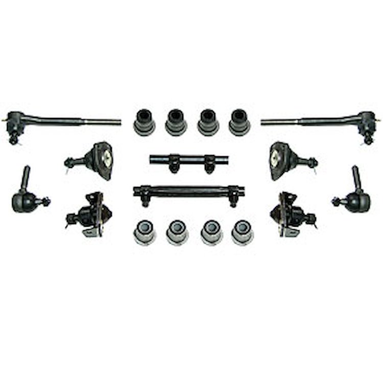55-57 Full Size Chevy Suspension Kit Power Steering No Inner Tie Rod Ends