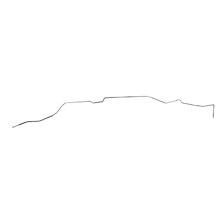 Front to Rear Fuel Line for 1964-1967 Chevy Chevelle, Malibu Models w/Hardtop/Square-Bend at Rear [5/16 in. Steel]