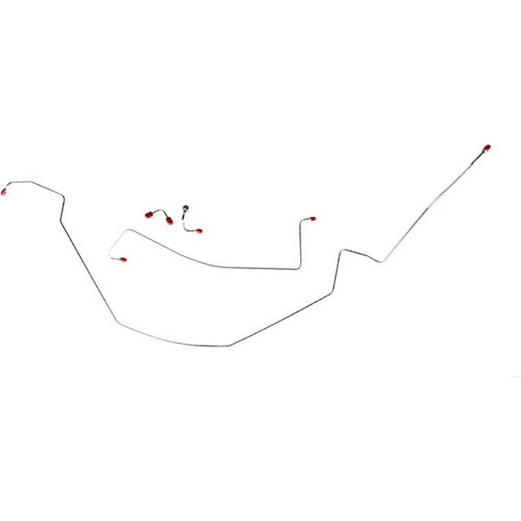 64 -67 w/ Disc Conv. - Front Brake Line Kit 4 Pcs.