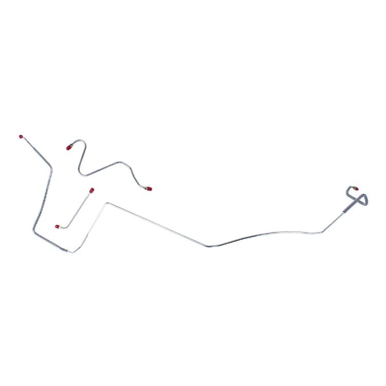 65 SS AND Z-16 Std. Drum - Front Brake Line Kit 3 Pcs.