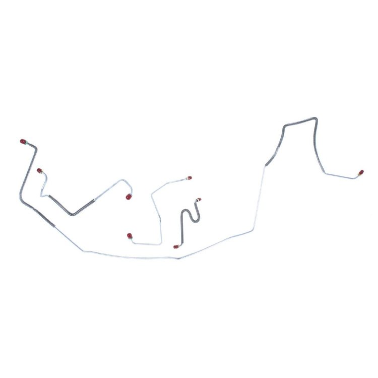 67 SS Std. Drum - Front Brake Line Kit 4 Pcs.