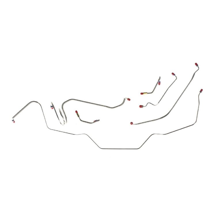 Front Brake Line Kit 1968 Chevrolet Chevelle, El Camino, Malibu