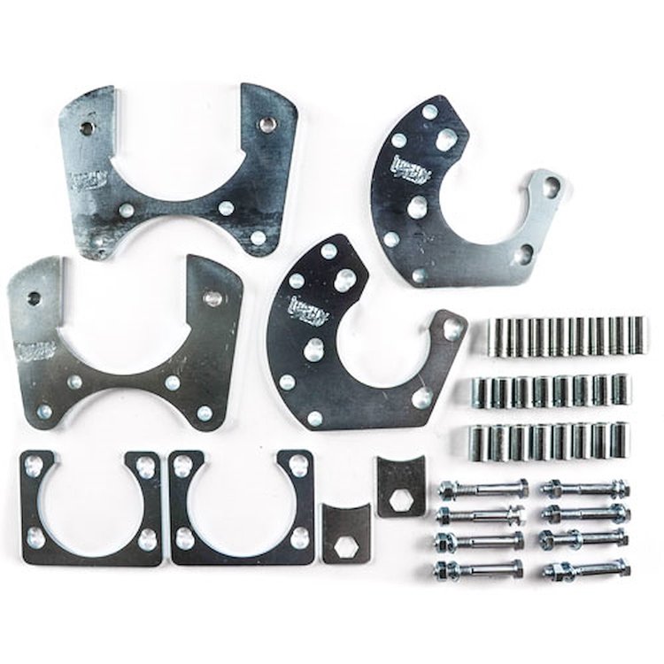 Rear Disc Caliber Brackets & Hardware Ford 9" Using 965-BR09C