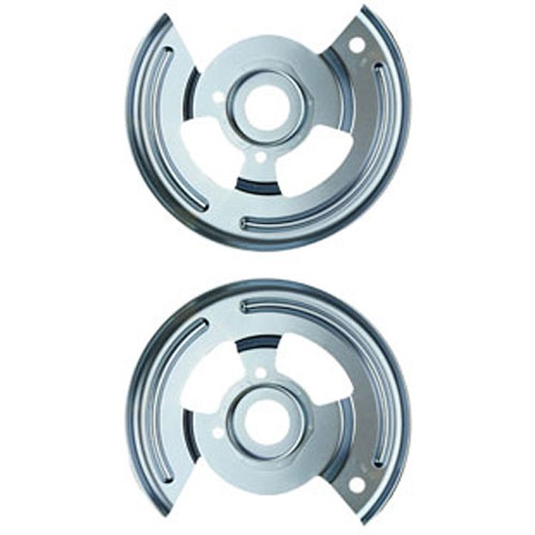 FSC Front Disc Brake Conversion Front Dust Shields Tri-Five Chevy