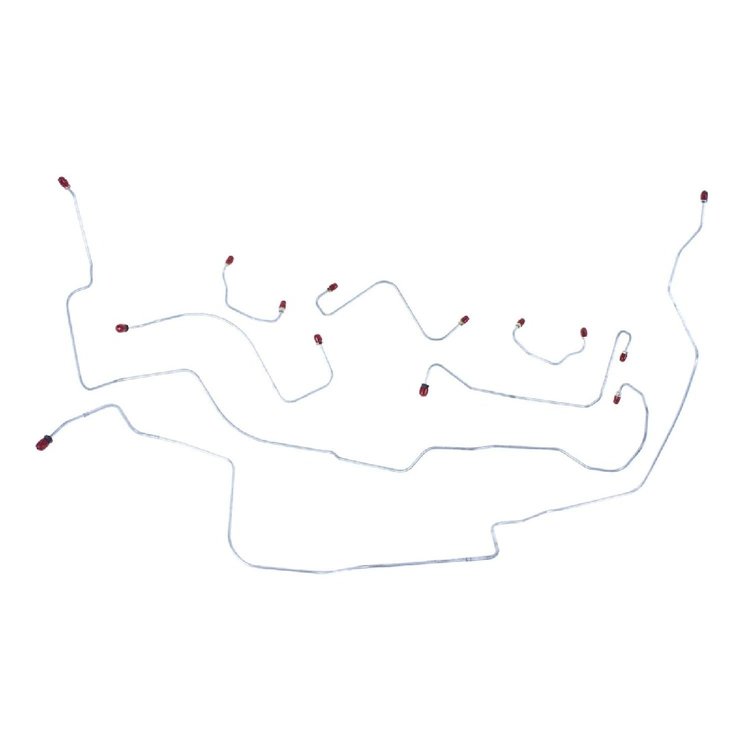 67 Pwr. Disc - Front Brake Line Kit 8 Pcs.