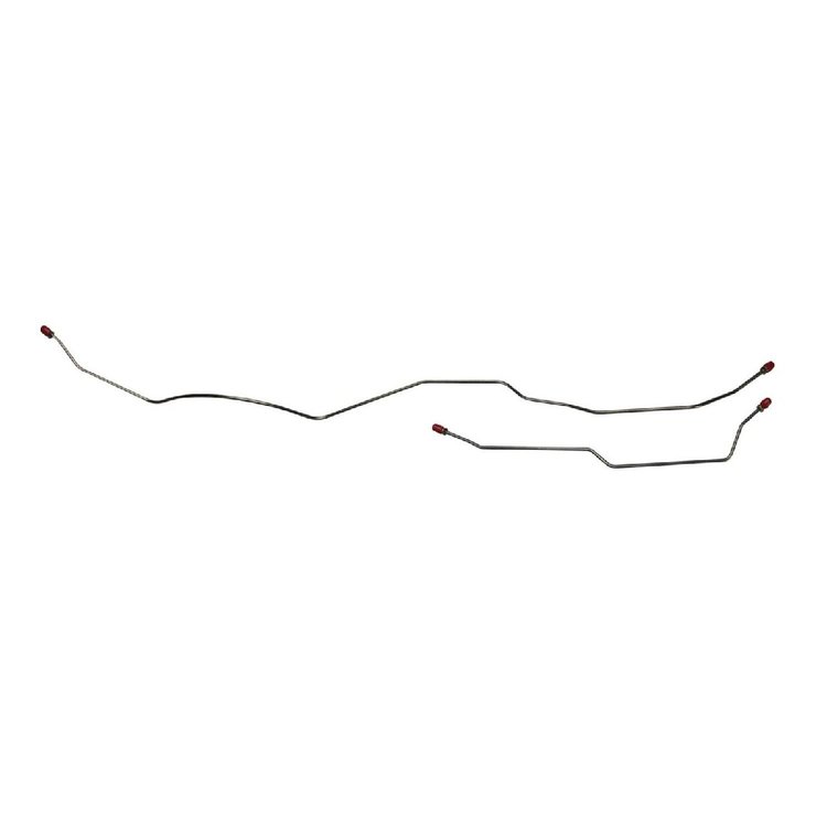 63 -65 8 - Rear Axle Brake Lines 2 Pcs.