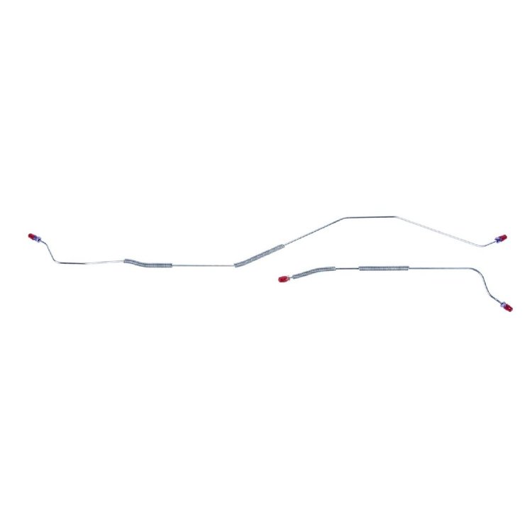 68 -71 9 - Rear Axle Brake Lines 2 Pcs.