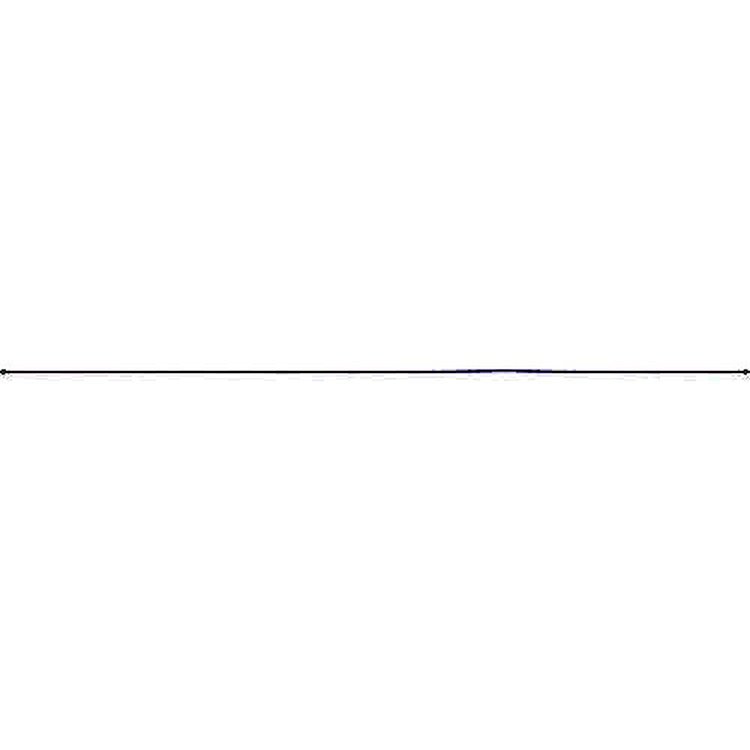 Center Parking Brake Cable for 1963-1966 Chrysler A-Body