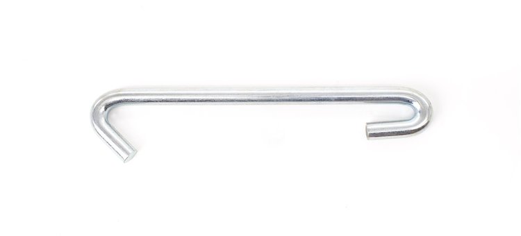 Fits All Cars Excluding Turbo 400 - 6" Silver Front Hook