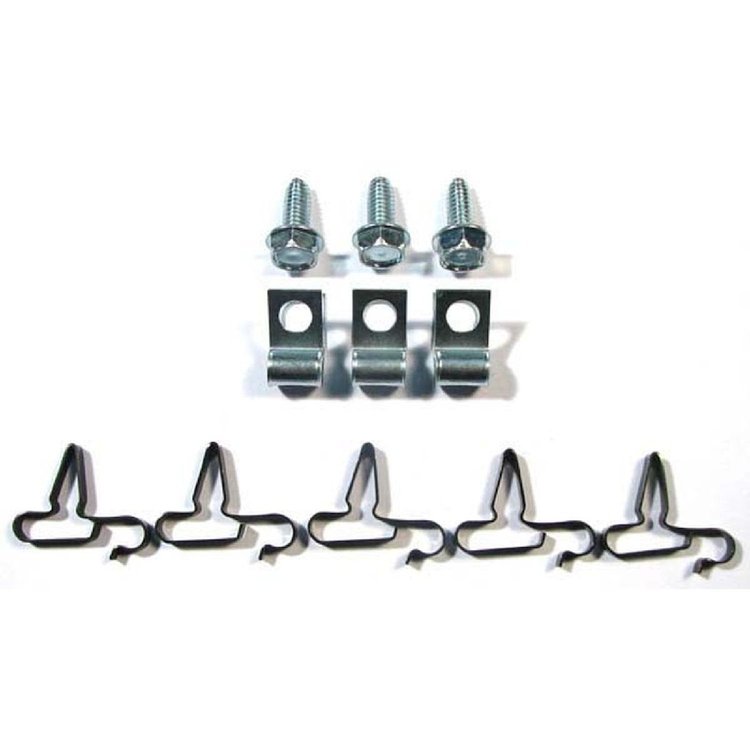 70 -74 E Body 5/16 Fuel Line Clip Set 11 pcs.