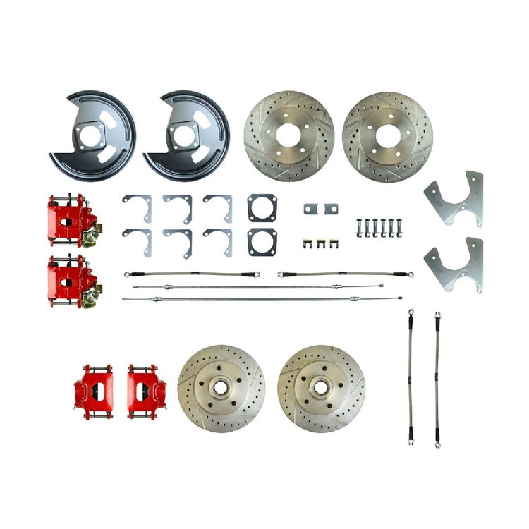 69 F BODY REAR BRK W/EBRA