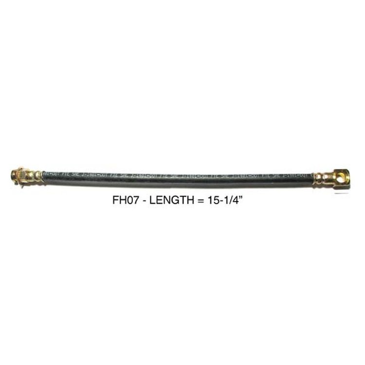 72-7377 FIREBIRD Front Disc - Front Flex Hose