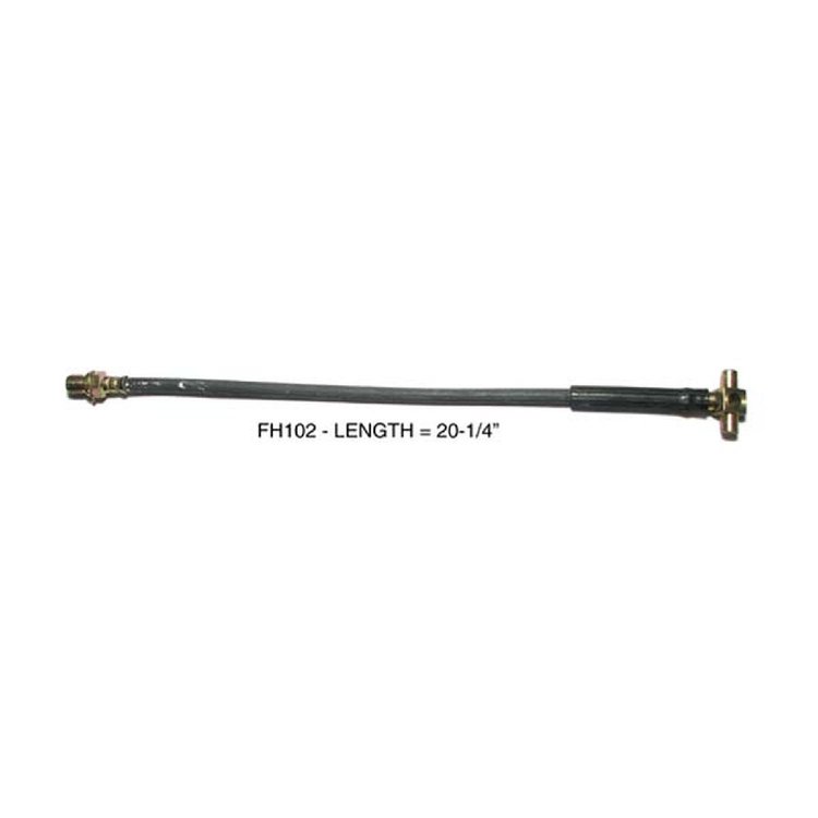 Front Flex Brake Hose for 1973-1978 GM 1/2-Ton & 3/4-Ton Trucks