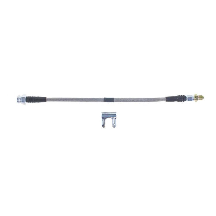 70 -72 Drum Braided Stainless - Front Flex Hose
