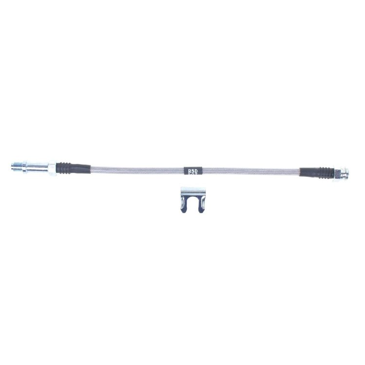 70 -71 All Cars - Rear Flex Hose Braided Stainless