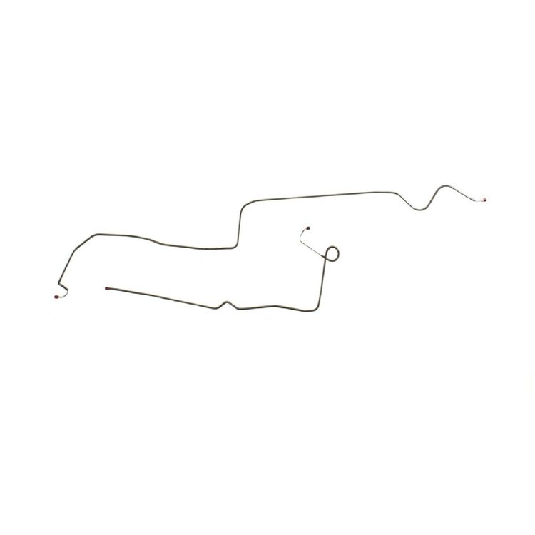 69 Manual 2 Pcs. - Front to Rear Brake Lines