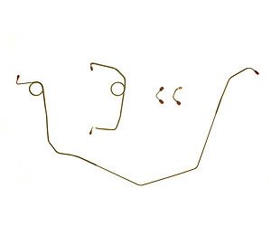 Front Brake Line Kit 1967-69 Camaro and Firebird