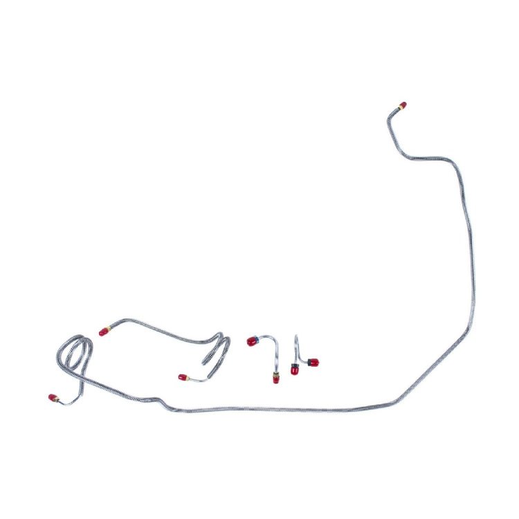 71 Std. Disc - Front Brake Line Kit 4 Pcs.