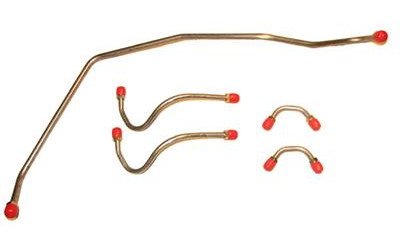 69 Cross Ram 5 lines - Fuel Pump to Carb. Line 5 Pcs. - Stainless