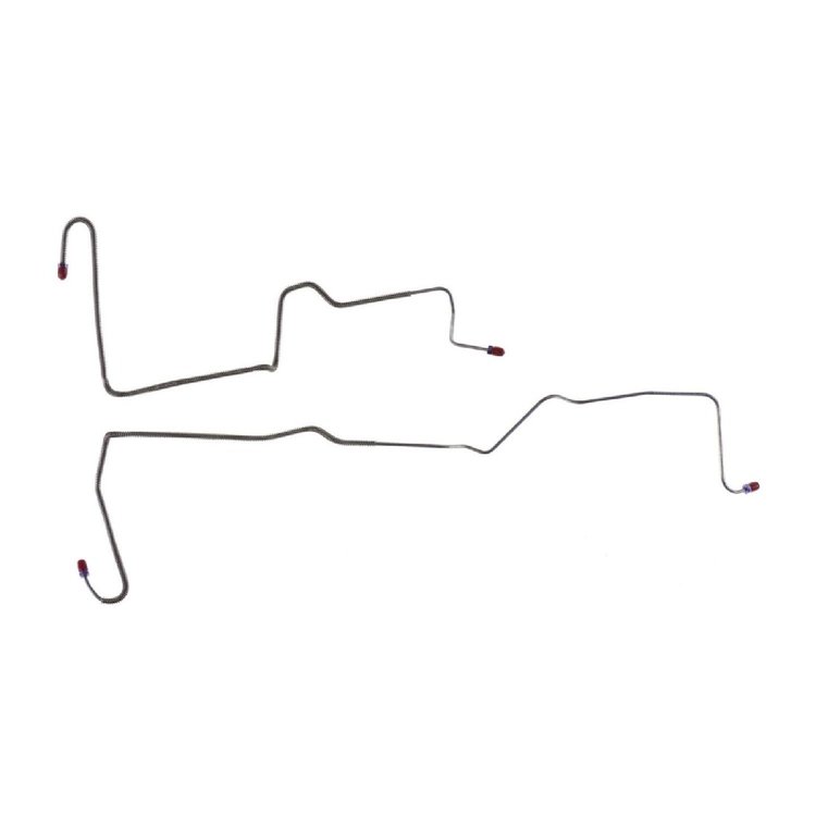 82 4 Wheel Disc - Rear Axle Brake Lines 2 Pcs.