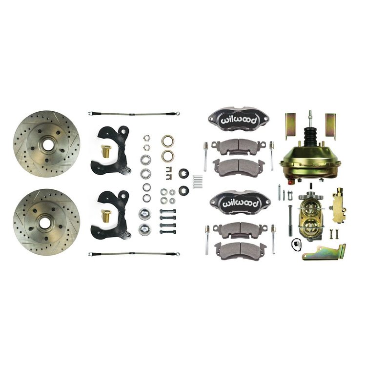 Complete Disc Brake Conversion Kit 1955-64 Full-Size Chevrolet
