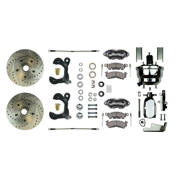 Complete Disc Brake Conversion Kit 1955-64 Full-Size Chevrolet