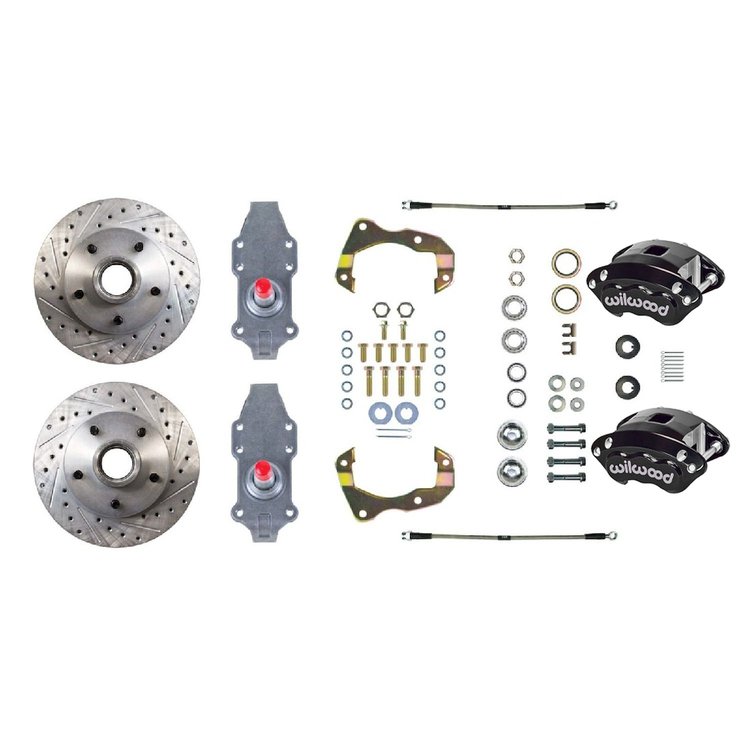 FSC56WKDS At The Wheel Front Disc Brake Conversion Kit 1955-1958 Chevrolet Bel Air