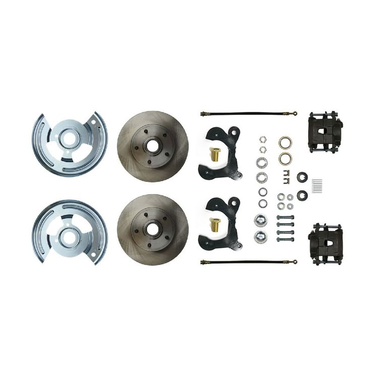 Front Disc Brake Conversion 1958 Chevy Bel Air, Biscayne, Impala, Nomad