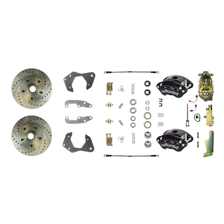 FSC66SDCS Performance Front Disc Brake Conversion Kit 1965-1968 Chevrolet Impala/Bel Air