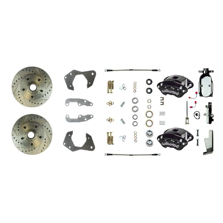 FSC66SDCSX Performance Front Disc Brake Conversion Kit 1965-1968 Chevrolet Impala/Bel Air