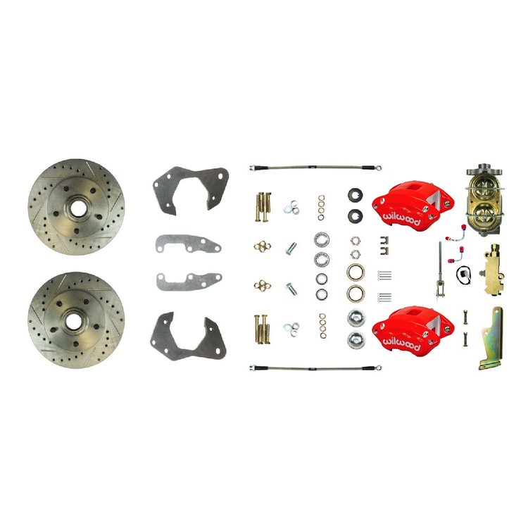 FSC66SDCZ Performance Front Disc Brake Conversion Kit 1965-1968 Chevrolet Impala/Bel Air