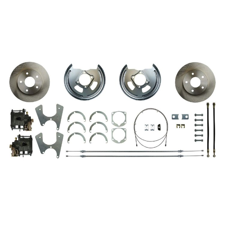 GM 10 & 12 Bolt Rear Disc Brake Conversion 1955-64 Full-Size Chevy