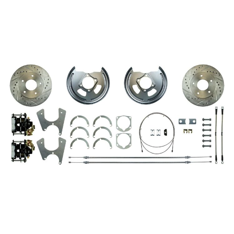 GM 10 & 12 Bolt Rear Disc Brake Conversion 1955-65 Bel Air
