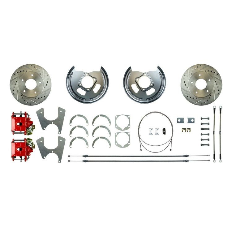 GM 10 & 12 Bolt Rear Disc Brake Conversion 1955-68 Bel Air