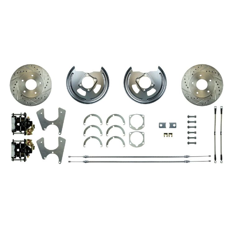 GM 10 & 12 Bolt Rear Disc Brake Conversion 1965+ Impala