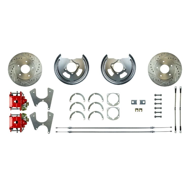 GM 10 & 12 Bolt Rear Disc Brake Conversion 1965+ Impala