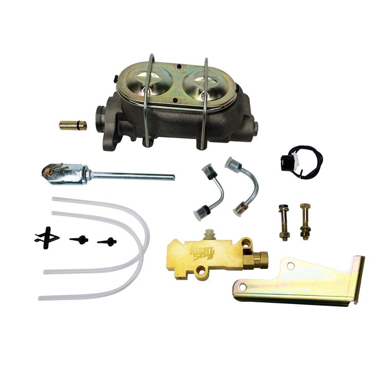 Cast Iron Master Cylinder/Proportioning Valve Combo Kit for 1960-1974 Chevrolet C10/K10 Trucks [Disc/Drum]