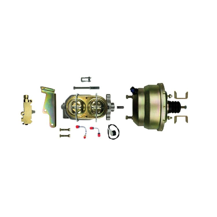 Brake Booster/Master Cylinder Kit 1955-1958 Chevy Bel Air, Nomad / 1958 Biscayne, Impala