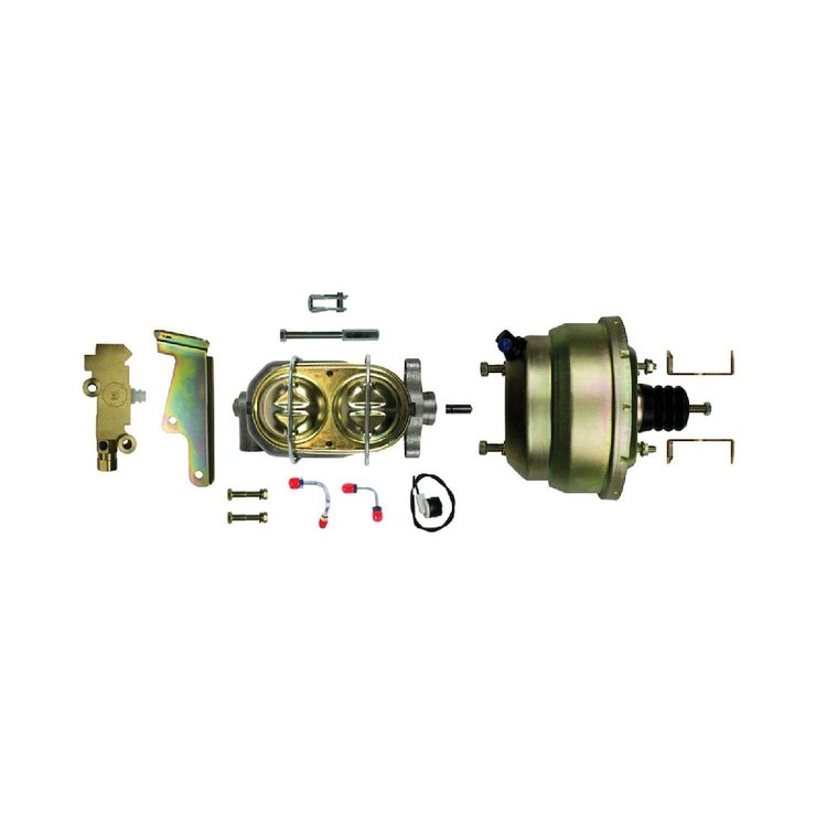 Brake Booster/Master Cylinder Combo 1959-70 GM Vehicles with Disc Front / Disc Rear