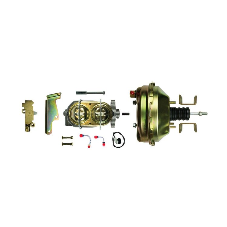 Brake Booster/Master Cylinder Combo 1955-58 GM Vehicles With Front Disc/Rear Disc
