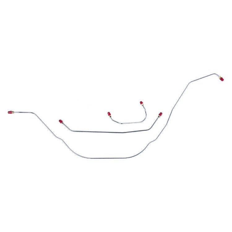 63 -64 Std. Model - Front Brake Line Kit 3 Pcs.