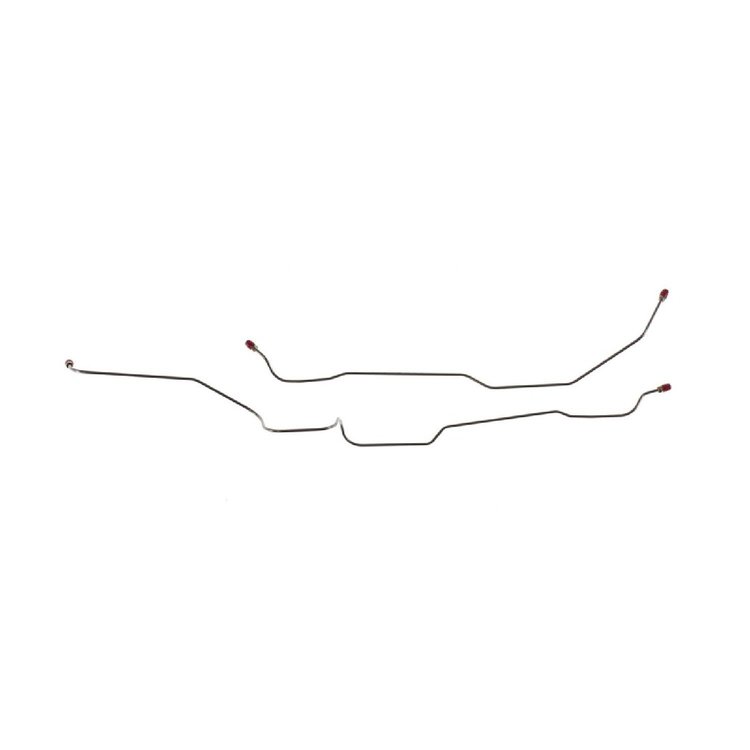 66 Galaxie Rear Axle Brake Lines 2 Pcs.