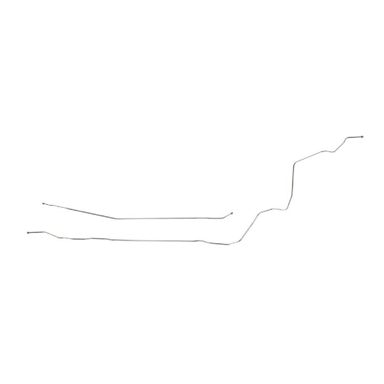69 -71 Convt. 5/16 - Front to Rear Fuel Line 2 Pcs.